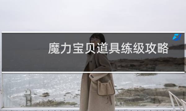 魔力宝贝道具练级攻略