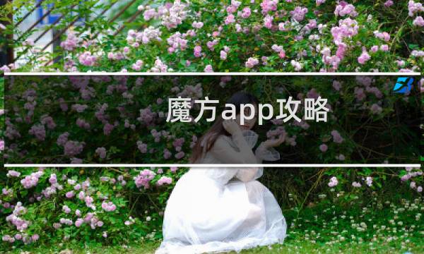 魔方app攻略