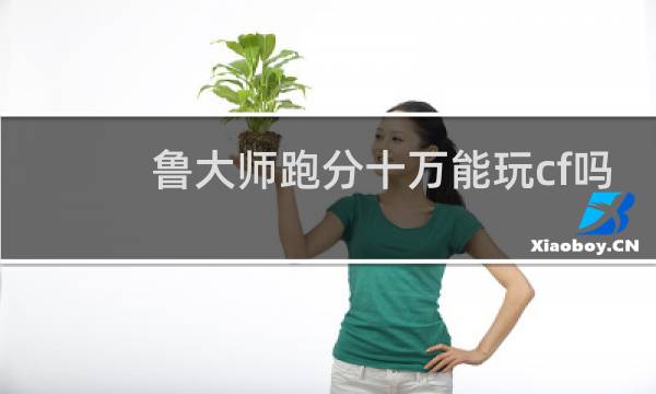 鲁大师跑分十万能玩cf吗