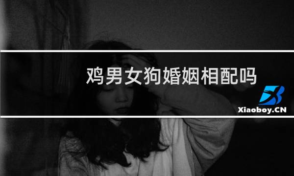 鸡男女狗婚姻相配吗