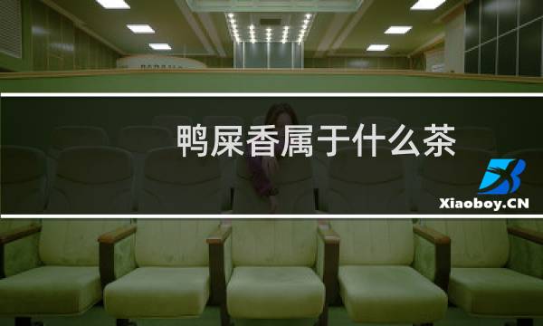 鸭屎香属于什么茶