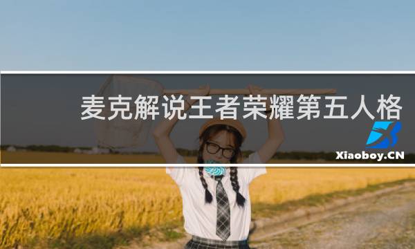 麦克解说王者荣耀第五人格