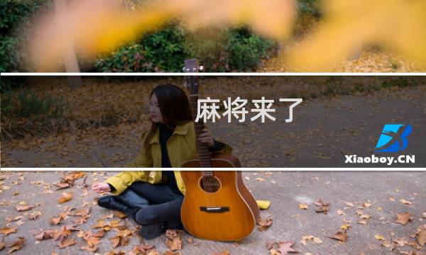 麻将来了 攻略
