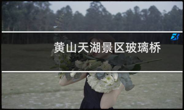 黃山天湖景區(qū)玻璃橋