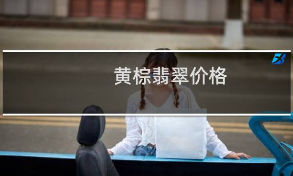 黄棕翡翠价格