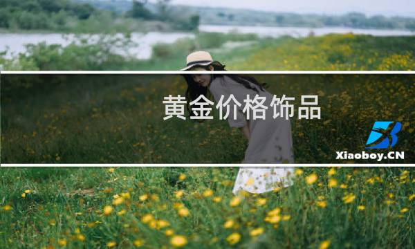 黄金价格饰品