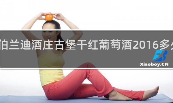 黎伯兰迪酒庄古堡干红葡萄酒2016多少钱一瓶