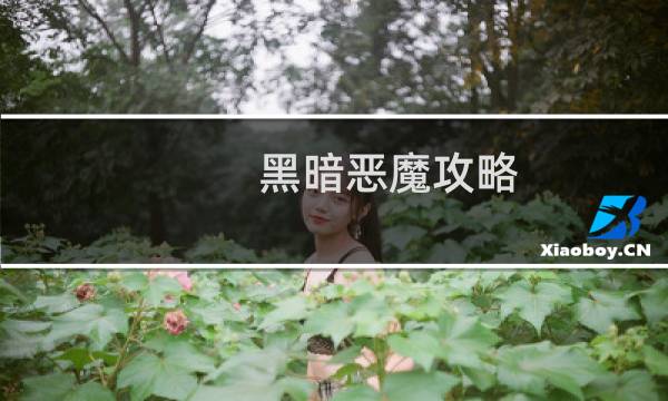 黑暗恶魔攻略