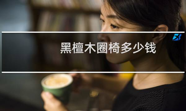 黑檀木圈椅多少钱