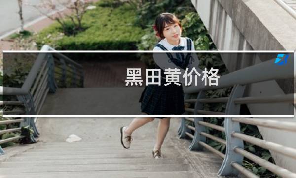 黑田黄价格