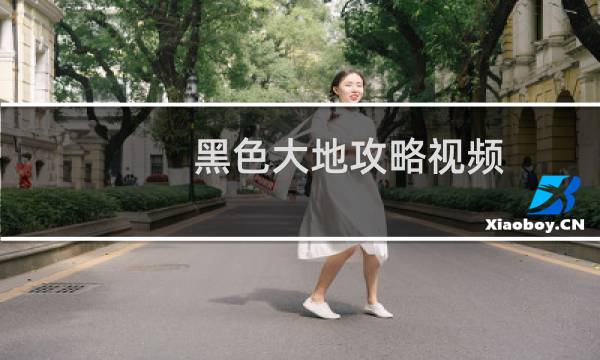 黑色大地攻略视频
