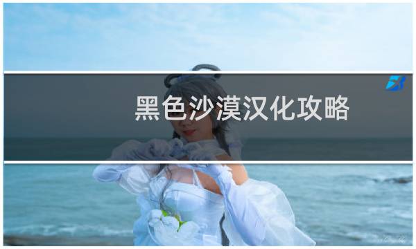 黑色沙漠汉化攻略
