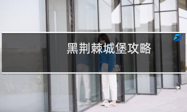 黑荆棘城堡攻略