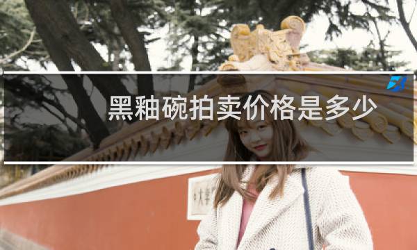黑釉碗拍卖价格是多少