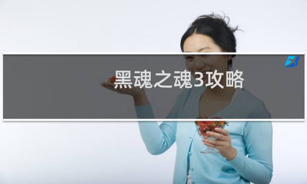 黑魂之魂3攻略