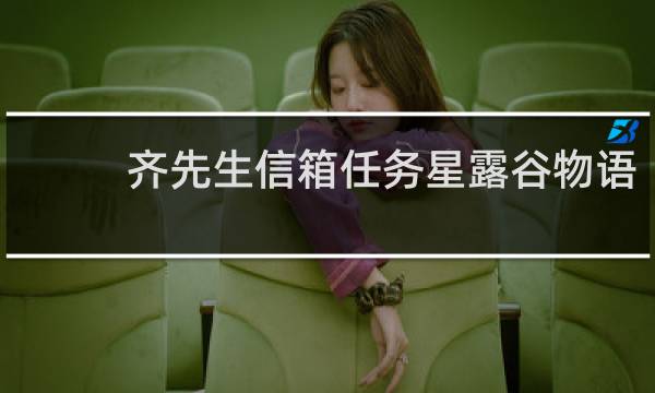 齐先生信箱任务星露谷物语