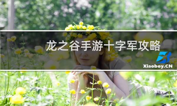 龙之谷手游十字军攻略