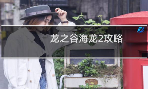 龙之谷海龙2攻略