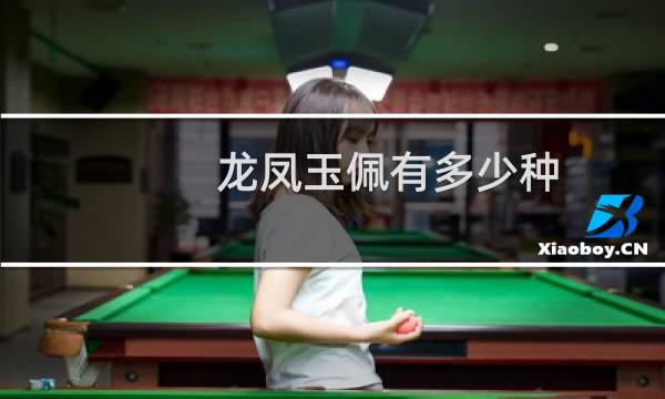 龙凤玉佩有多少种