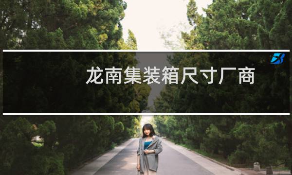 龙南集装箱尺寸厂商