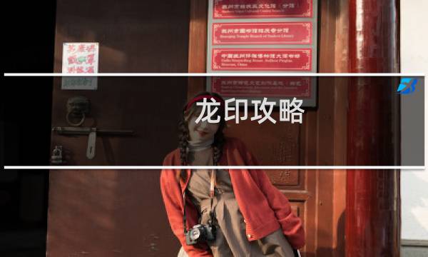 龙印攻略