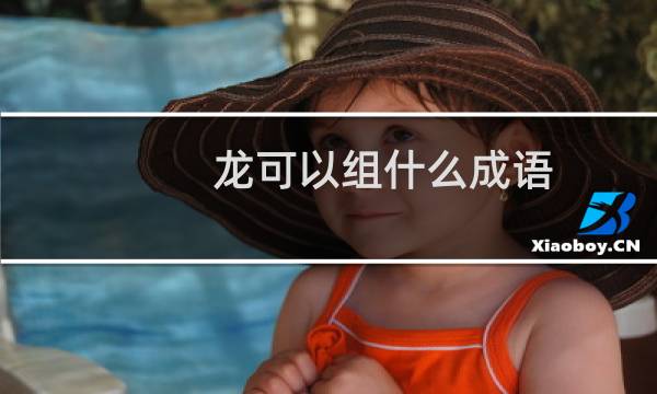 龙可以组什么成语