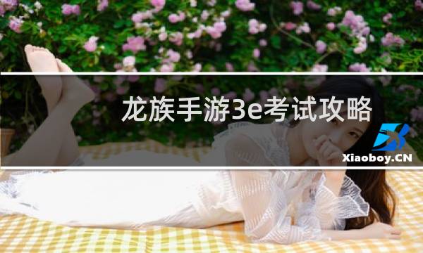 龙族手游3e考试攻略