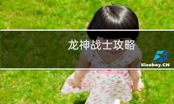 龙神战士攻略