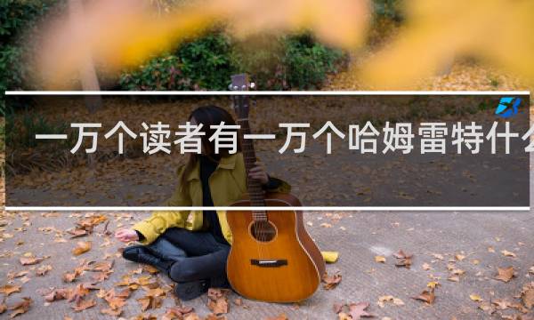 一万个读者有一万个哈姆雷特什么梗