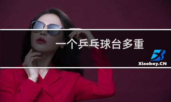 一个乒乓球台多重