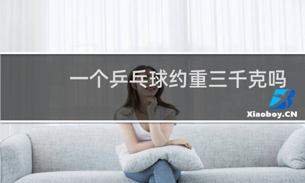 一个乒乓球约重三千克吗