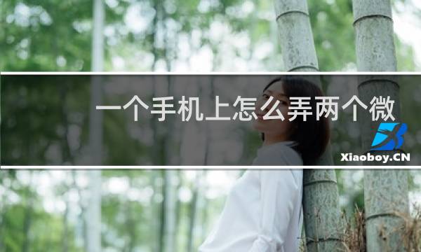 一个手机上怎么弄两个微信号