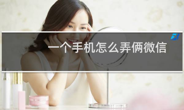 一个手机怎么弄俩微信