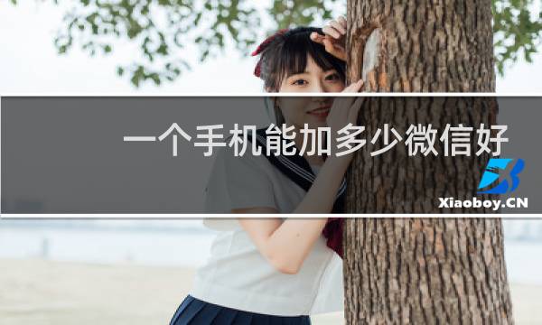 一个手机能加多少微信好友