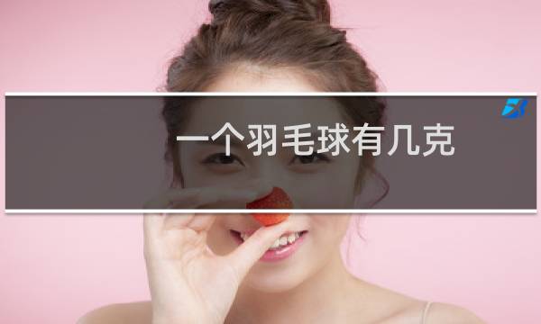 一个羽毛球有几克
