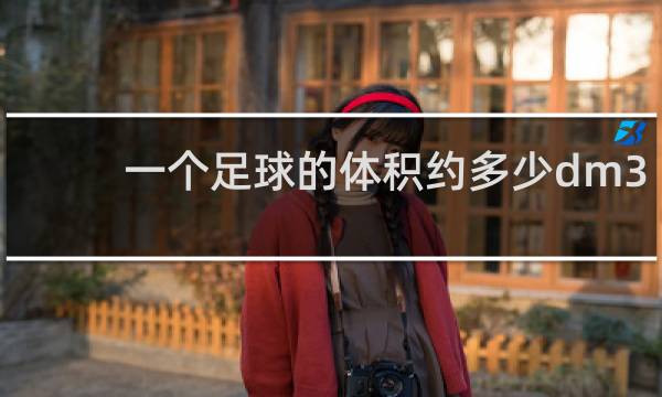 一个足球的体积约多少dm3