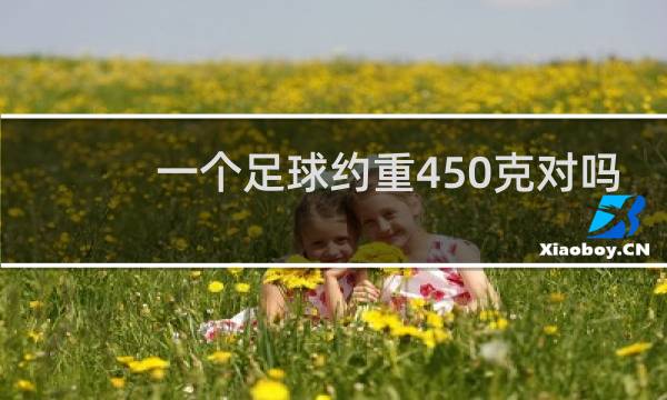 一个足球约重450克对吗