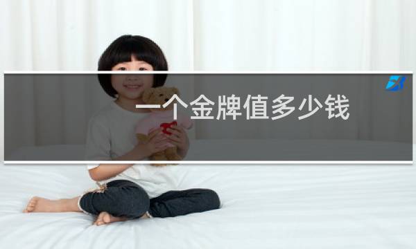 一个金牌值多少钱