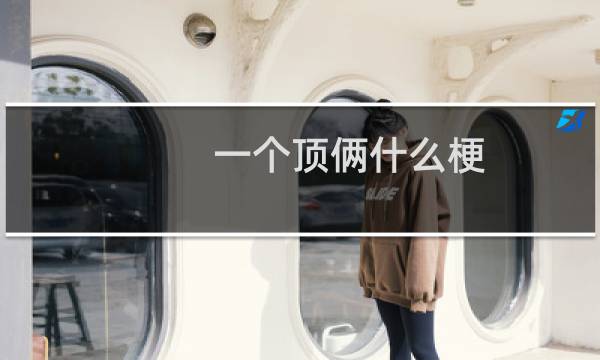 一个顶俩什么梗