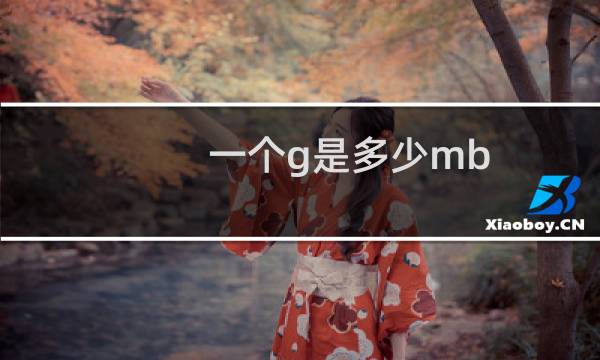 一个g是多少mb