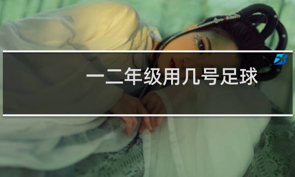一二年级用几号足球