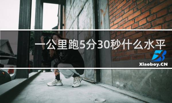 一公里跑5分30秒什么水平