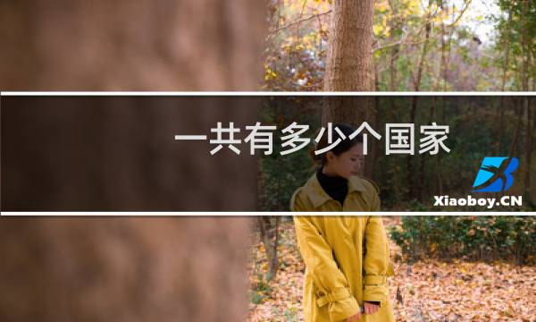 一共有多少个国家（一共有多少个国家）