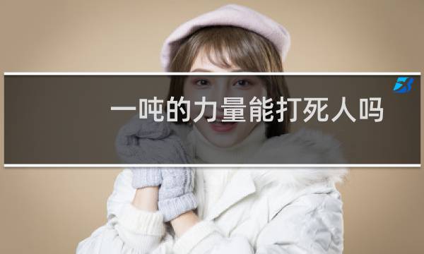 一吨的力量能打死人吗