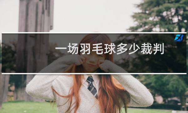 一场羽毛球多少裁判