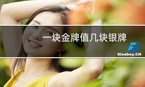 一块金牌值几块银牌