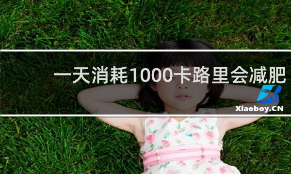 一天消耗1000卡路里会减肥吗