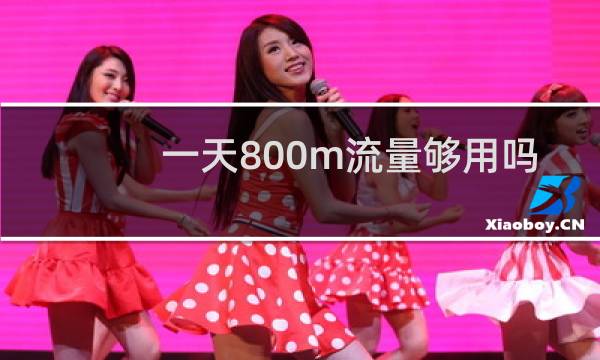 一天800m流量够用吗