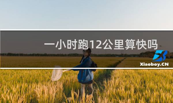 一小时跑12公里算快吗