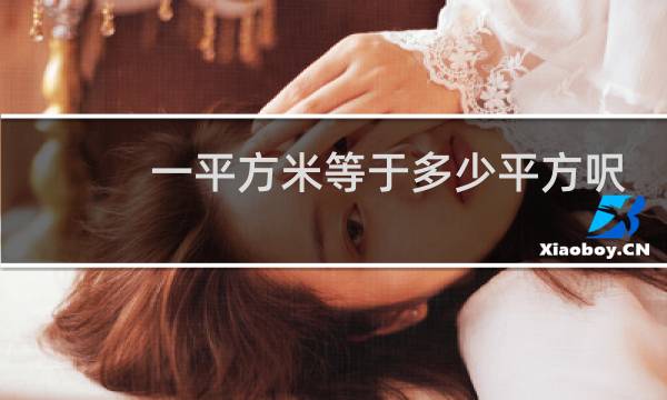 一平方米等于多少平方呎?